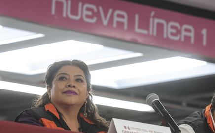 Clara Brugada recorrerá Línea 1 del Metro previo a reapertura; evaluará estaciones