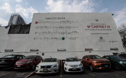 El mural de Paul McCartney que remite a los recuerdos