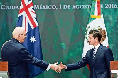 EPN: impulsaremos potencial de cooperación con Australia