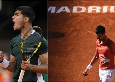Carlos Alcaraz elimina a Novak Djokovic y avanza a la final del Masters de Madrid