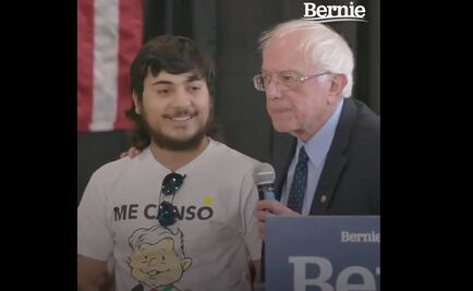 “Me canso ganso” llega a evento de Bernie Sanders en Las Vegas