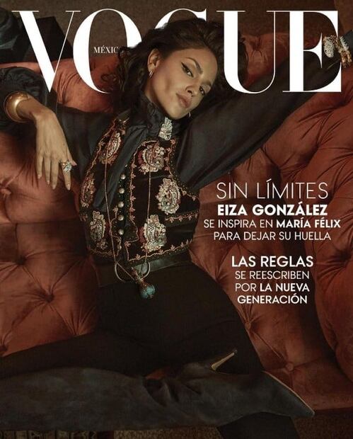 Eiza González posa para portada de Vogue al estilo de María Félix 