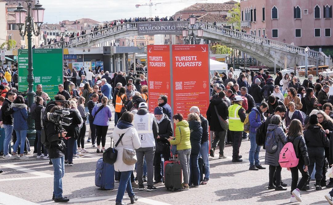 Venecia, Italia, recibe al año 30 millones de visitantes. Luca Bruno | AP
