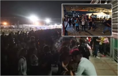 Cierran 3 cruces internacionales Matamoros-EU por estampida de migrantes