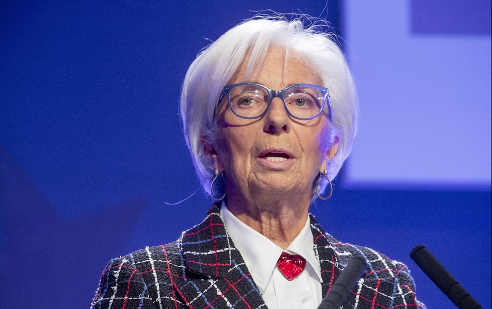 Le sigue Christine Lagarde, presidenta del Banco Central Europeo. Foto: AP archivo/EL UNIVERSAL