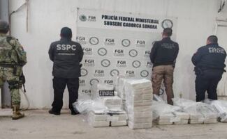 Elementos federales y estatales aseguran más de 400 kilos de cocaína en Caborca, Sonora; hay un detenido