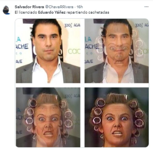 Memes Eduardo Yáñez. Foto: Redes sociales