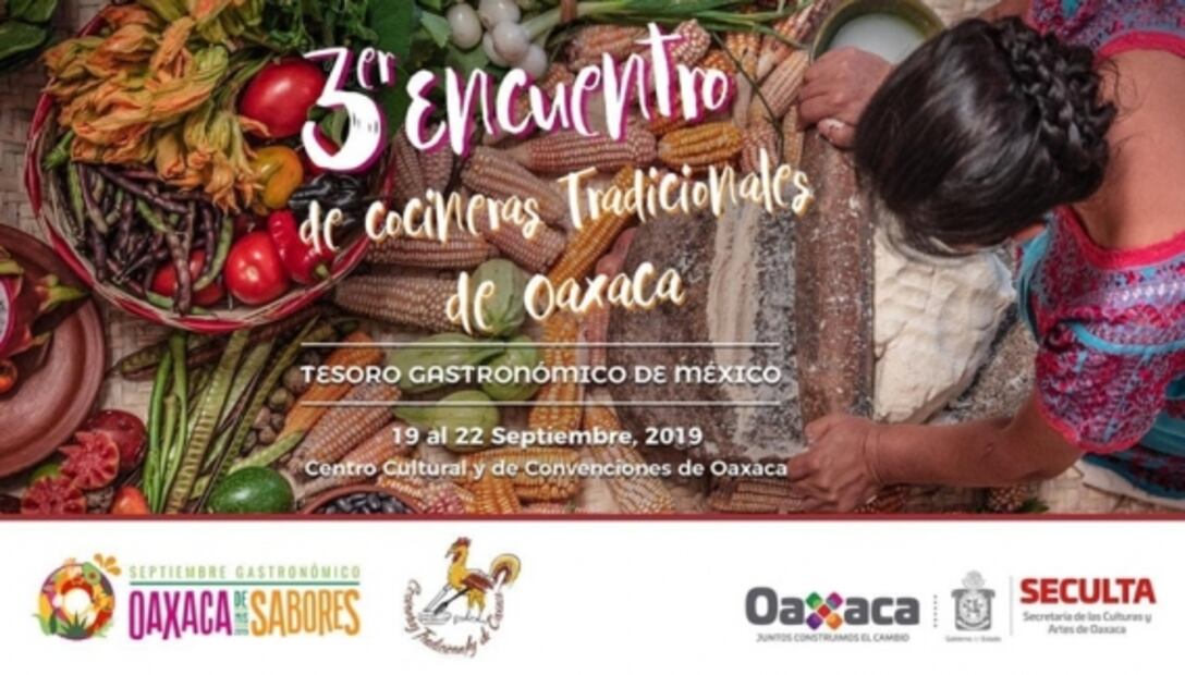 Se llevará a cabo el 3er Encuentro de Cocineras Tradicionales de Oaxaca