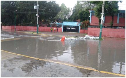 Suspenden clases en dos escuelas de Cuautitlán Izcalli por el desfogue de la presa El Ángulo