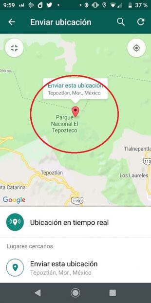 Cómo enviar una ubicación falsa por WhatsApp