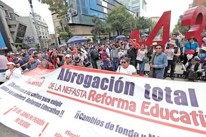 Entérate. ¿Qué cambios quiere la CNTE en la reforma educativa?