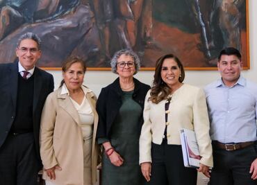 Revisa Mara Lezama proyectos de Quintana Roo con la subsecretaria de Egresos de la SHCP, Bertha Gómez Castro