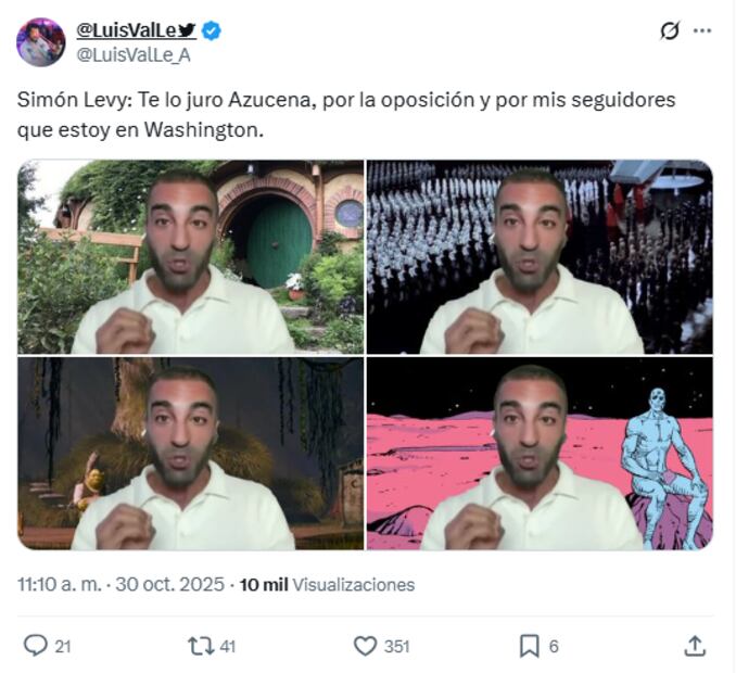 Distintas versiones sobre la detención de Simón Levy desata ola de memes en redes sociales, usuarios no perdonan. Foto: Captura de pantalla