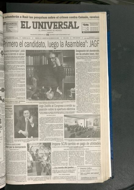 Así cubrió EL UNIVERSAL la muerte de Jaime Sabines