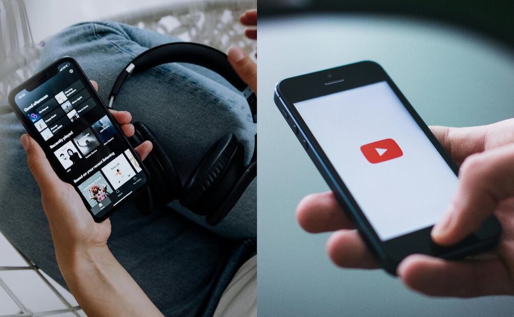 YouTube vs. Spotify, la lucha por la fidelidad de los usuarios. | Imagen: Pexels