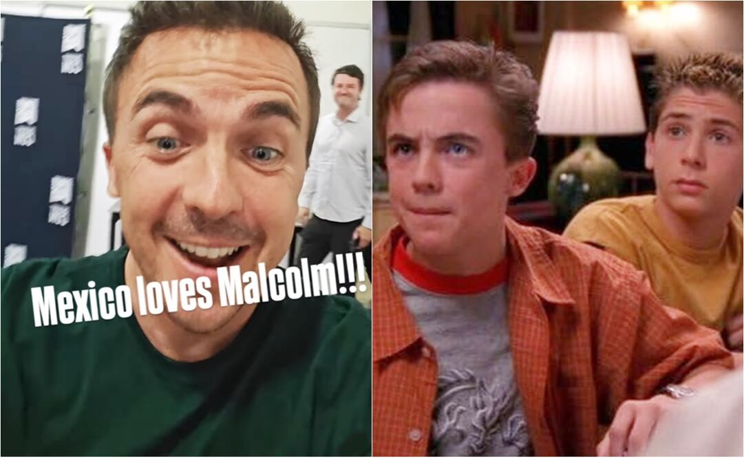 Frankie Muniz, protagonista de la exitosa serie "Malcom el de en medio".
Fotos: Instagram e IMDb