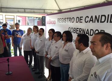 Candidatos a gobernador se registran en Q.Roo