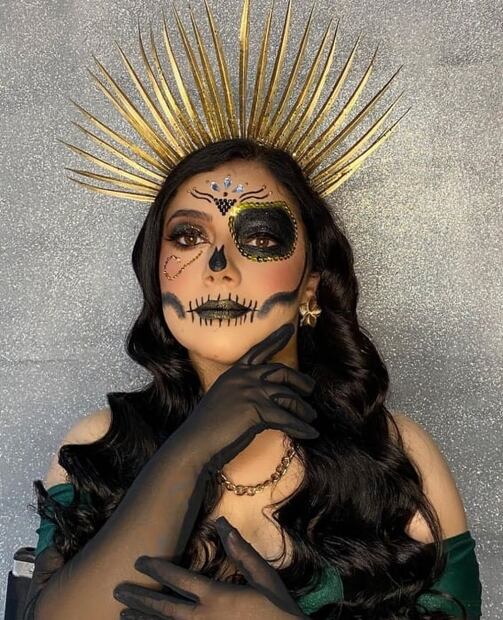 Peinados para tu look de catrina de Día de Muertos