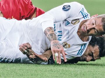 Sergio Ramos asegura que "lo de Salah no fue para tanto"