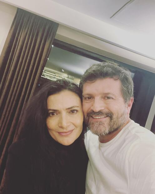 Julio César Herrera y Ana María Orozco. Fuente: Instagram @julioc_herrera_
