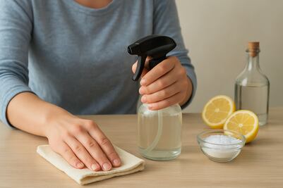 ¿Cómo hacer un limpiador multiusos casero, ecológico y efectivo?