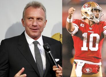 Joe Montana defiende a Jimmy Garoppolo