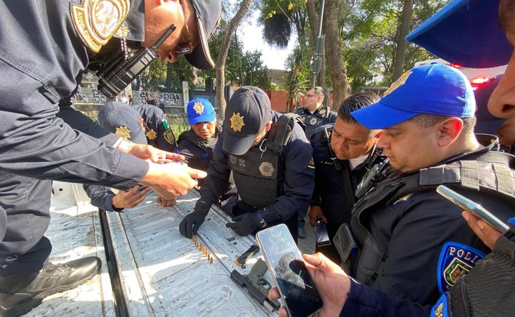 Se reporta un lesionado tras balacera en la Roma. Foto: Valente Rosas / EL UNIVERSAL