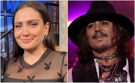 Celia Lora genera la envidia de sus fans con foto junto a Johnny Depp