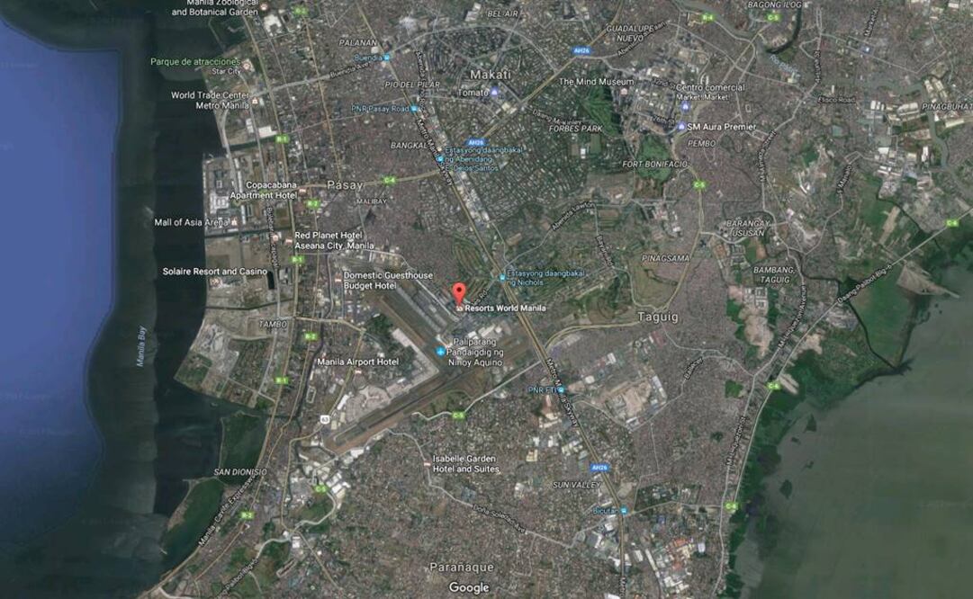 Reportan explosiones y disparos en centro turístico en Filipinas