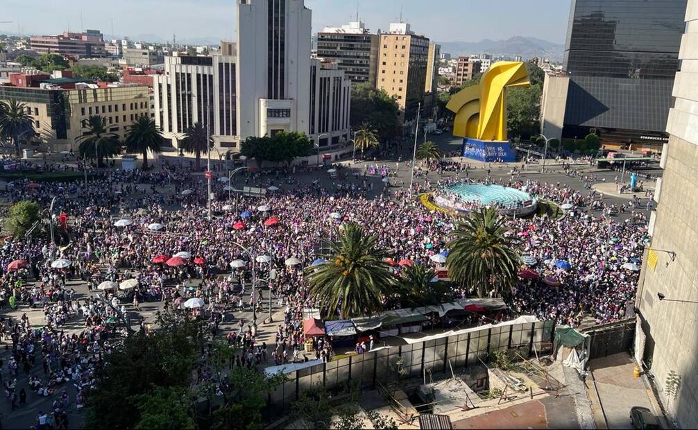 Marcha 8M. Foto: EL UNIVERSAL