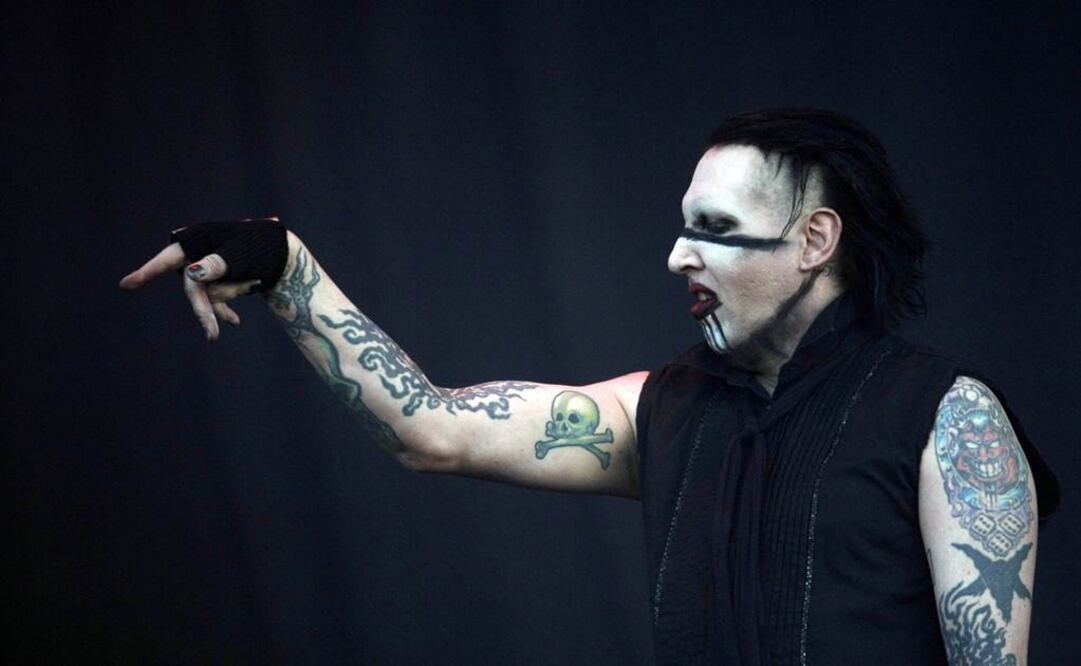 Marilyn Manson, de 56 años, cumple una gira internacional y anunció recientemente que volverá a escenarios estadounidenses por primera vez desde que las denuncias comenzaron a surgir. Foto:Archivo