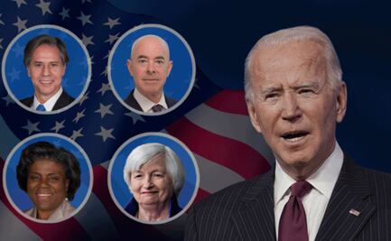 Diverso, el gabinete con que Joe Biden enfrentará momento crucial para EU. Gráfico
