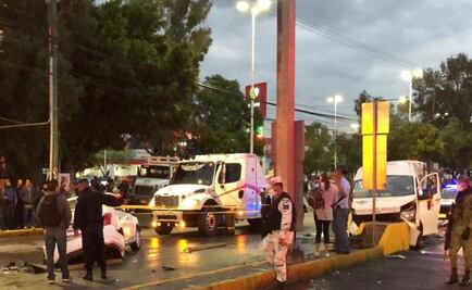 Choque múltiple en Tultitlán deja 3 muertos y 10 lesionados