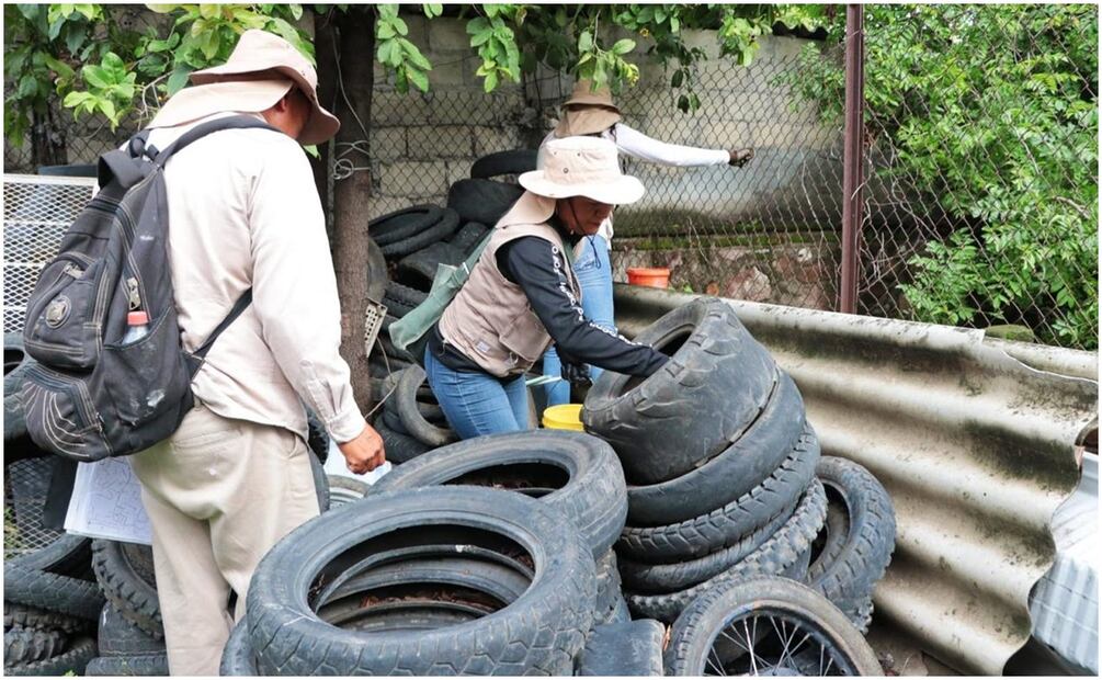 Se espera que esta acción se extienda a varios municipios del estado en busca de informar a los habitantes y que estos prevengan el dengue. Foto: Especial