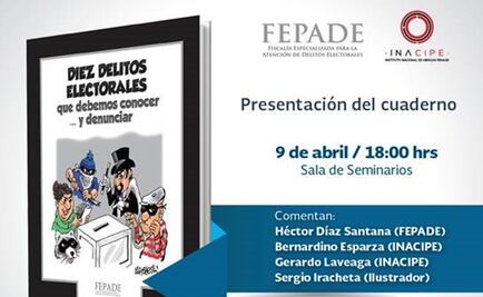 Lanza Fepade manual de delitos electorales