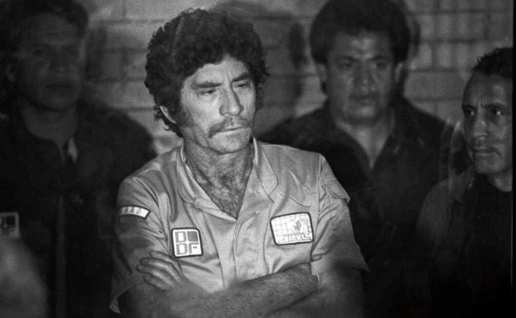 A finales de los años 70, Rafael Caro Quintero, "El Narco de Narcos", se alió con Miguel Ángel Félix Gallardo, "El Jefe de Jefes" y Ernesto Fonseca para fundar el Cártel de Guadalajara. Foto: Héctor Martínez/ EL UNIVERSAL