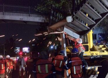Quitan puente "antipeatonal" en la Condesa