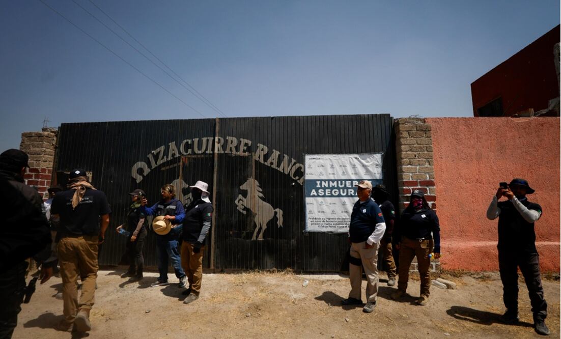 Hace un año el colectivo Guerreros Buscadores de Jalisco encontró en el Rancho Izaguirre ropa de cientos de personas, y señaló que en el lugar había un centenar de fragmentos óseos. Foto: Archivo EL UNIVERSAL