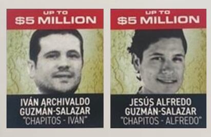 ¿Quiénes son los hijos de “El Chapo” por los que la DEA ofrece recompensa millonaria?