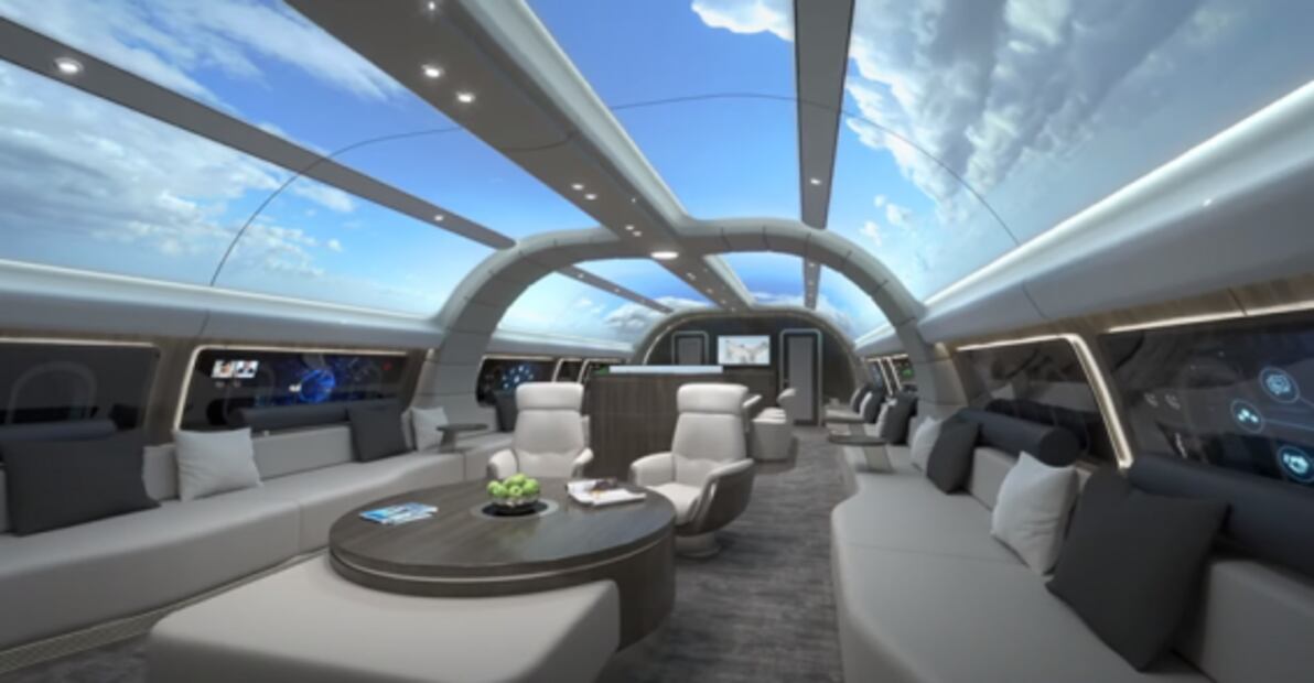 Conoce The Explorer, el avión-hotel de lujo para millonarios