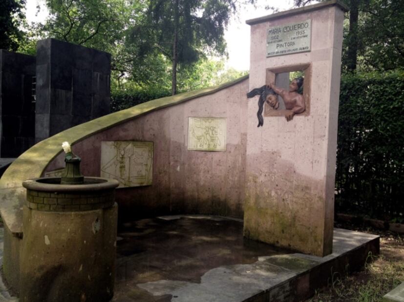 La Glorieta donde descansan pocas mujeres ilustres