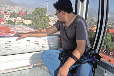 “Y si llega a caer la cabina ¿qué hacemos?”