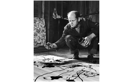 Subastan una "incontrovertida" pieza de Pollock