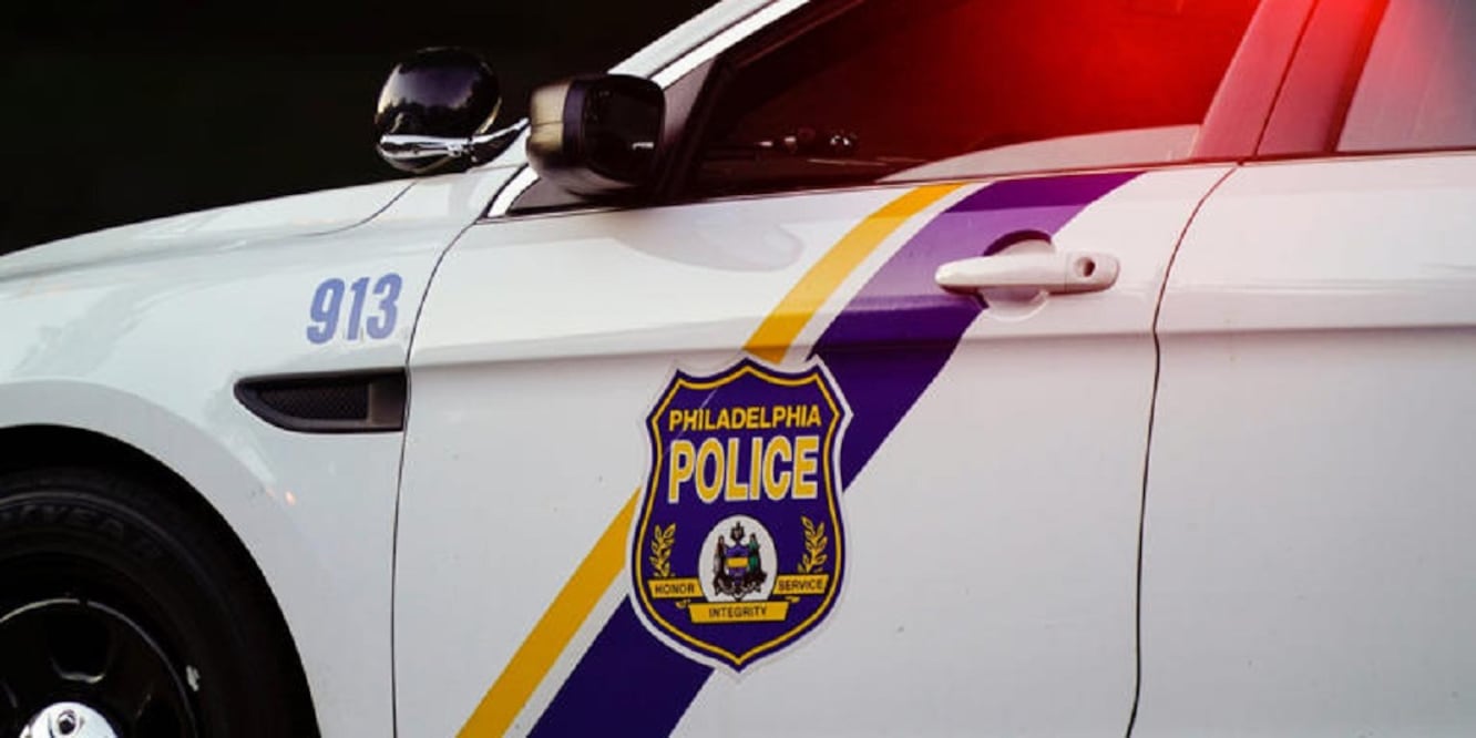 Un vehículo policial en Philadelphia. Foto: AP