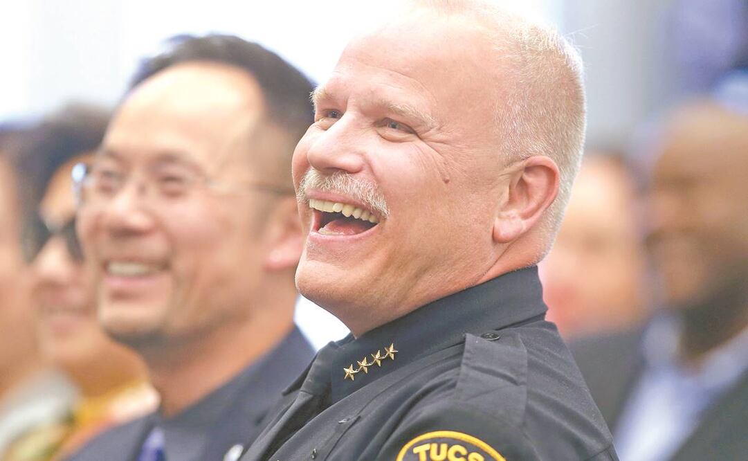 El jefe policial de Tucson, Arizona, Chris Magnus, fue nominado como comisionado de la Oficina de Aduanas y Protección Fronteriza de EU. Foto: AP