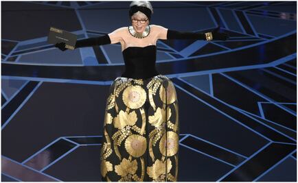 Rita Moreno recicla su vestido 1962 para los Oscars 2018 