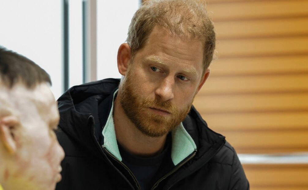 Príncipe Harry visita Ucrania. (10/04/25) Foto: AP