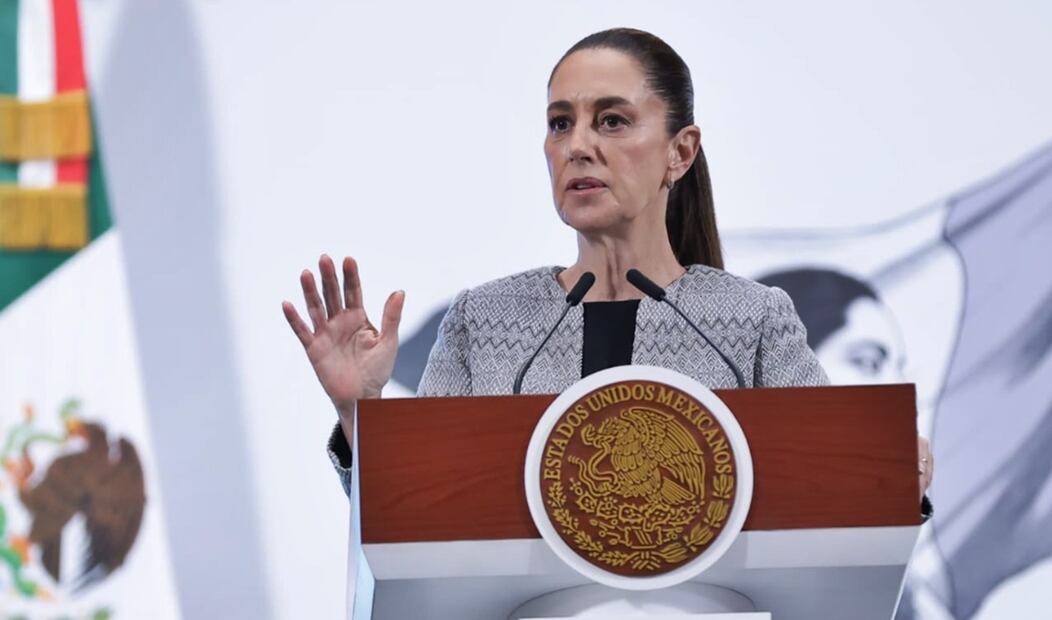 Luego que se reunió con empresarios ante la imposición de aranceles del 50% al acero y aluminio por Estados Unidos, Sheinbaum Pardo comentó que va a esperar para hacer algún planteamiento ante esta medida impuesta por la administración del mandatario estadounidense, Donald Trump. Foto: Fernanda Rojas/EL UNIVERSAL