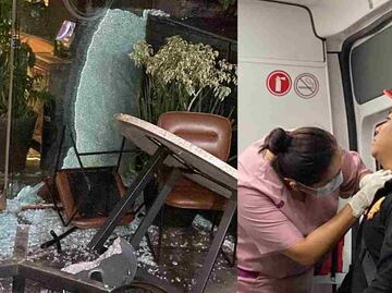 “Corriendo por tu vida o nos pegan”: Bloque Negro destroza Sonora Grill de Paseo de la Reforma