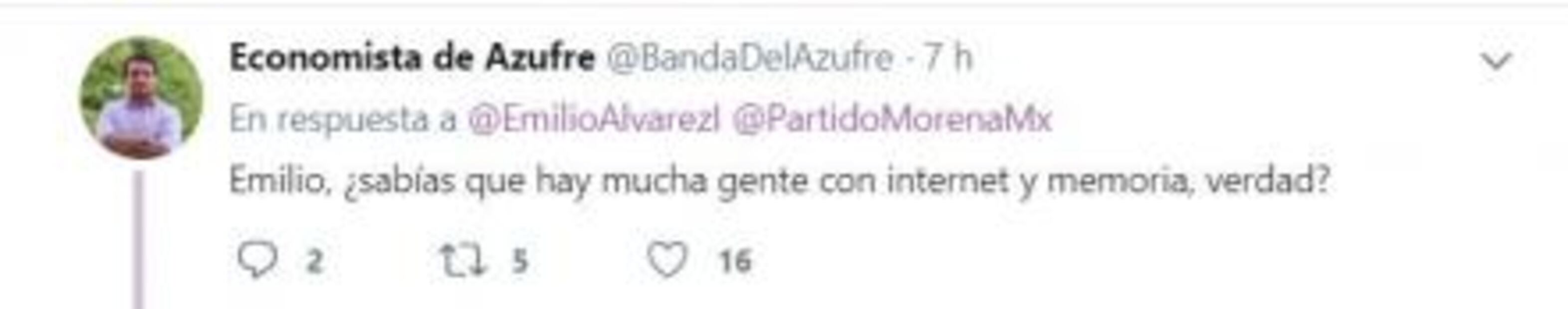 Emilio Álvarez Icaza critica a morenistas con foto del 2014